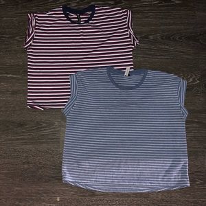 2 Striped T Shirts
